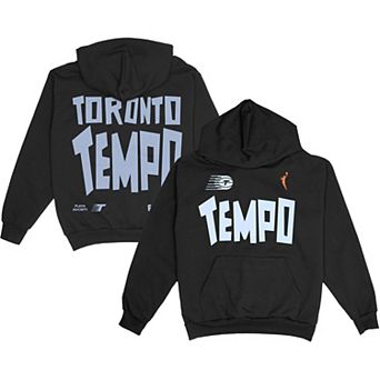 Unisex Playa Society Black Toronto Tempo Team Pullover Hoodie