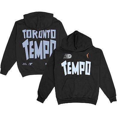 Unisex Playa Society Black Toronto Tempo Team Pullover Hoodie