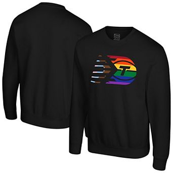 Unisex Stadium Essentials Black Toronto Tempo Origins Pride Fleece Sweatshirt