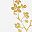 White Gold Floral