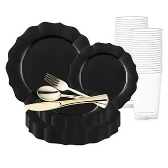 60-Guest Wedding Tableware Set - Complete 5 pc Place Settings