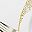 White With Gold