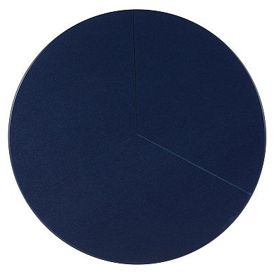 HDPE Plastic Outdoor Round Adirondack Patio Side Table