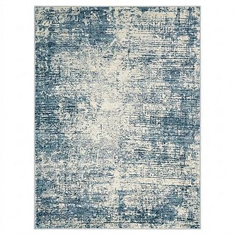Washable Abstract Entryway Rug Non Slip Thin Soft Indoor Floor Mat