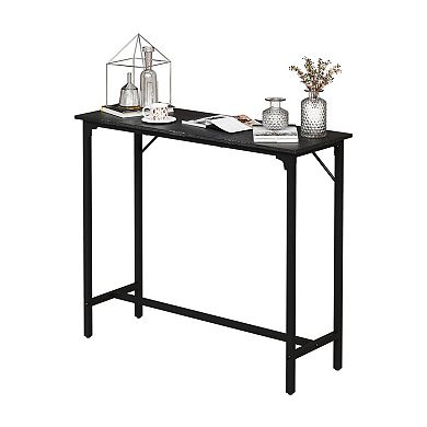 Pub Height Bar Table with MDF Top Metal Frame