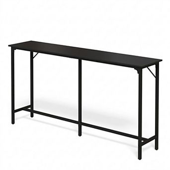 Pub Height Bar Table Metal Frame 220 lb Capacity