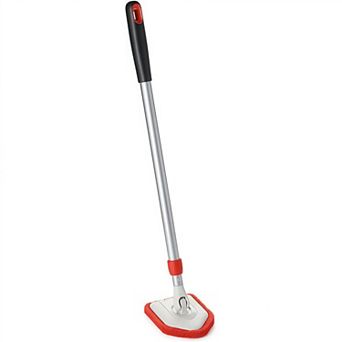 Extendable Shower, Tub & Tile Scrubber with Pivoting Head