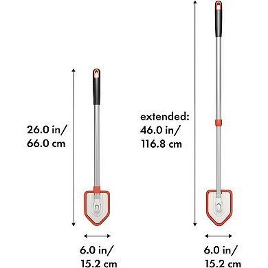 Extendable Shower, Tub & Tile Scrubber with Pivoting Head