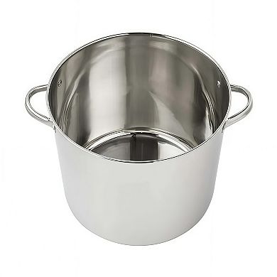 Stainless Steel Stock Pot with Glass Lid