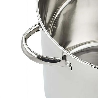 Stainless Steel Stock Pot with Glass Lid