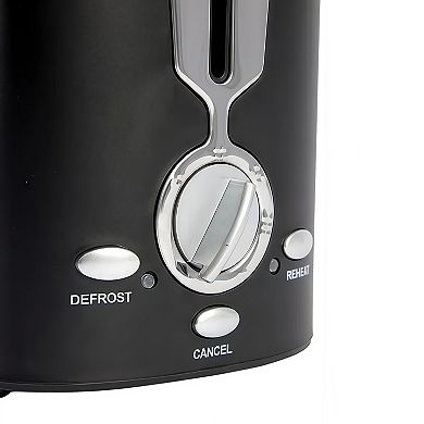 Quick-Heating Toaster with Wide Slots and Crumb Tray