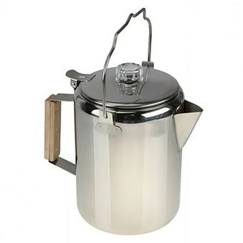 Stainless Steel Outdoor Coffee Percolator Pot