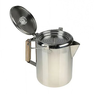 Stainless Steel Outdoor Coffee Percolator Pot
