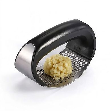 Stainless Steel Rocking Garlic Press Crusher