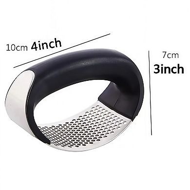 Stainless Steel Rocking Garlic Press Crusher