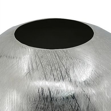 Aluminum Decorative Vase with Metallic Finish