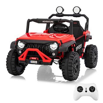 24V Kids Electric Ride On Car 4WD UTV Truck with Parent Remote Control and Music