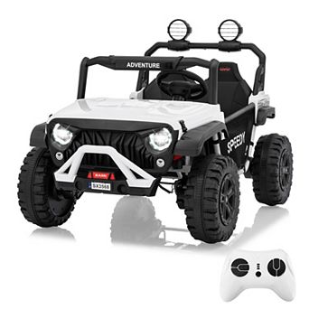 24V Kids Electric Ride On Car 4WD UTV Truck with Parent Remote Control and Music