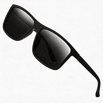 Kaelin Home Unisex Rectangular Vintage Polarized Driving Sunglasses