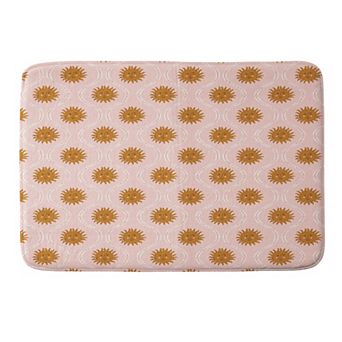 Society6 Suns Memory Foam Bath Mat