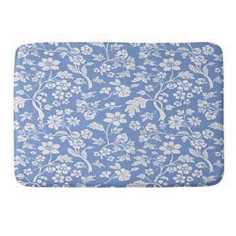 Society6 Chintz Florals Memory Foam Bath Mat