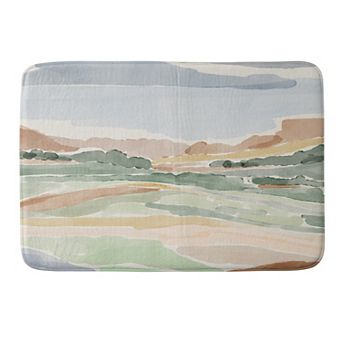 Society6 Dreamscape Memory Foam Bath Mat