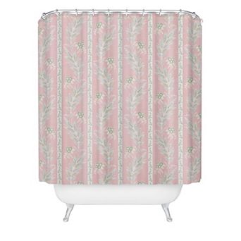 Society6 Leaf Vine Shower Curtain
