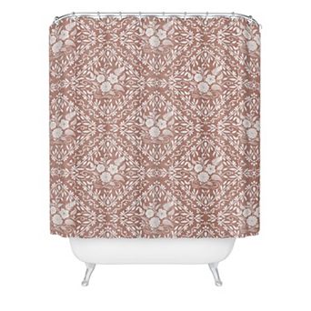 Society6 Antique Botanical Bliss Shower Curtain