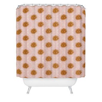Society6 Suns Shower Curtain