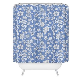 Society6 Vintage Chintz Florals Shower Curtain