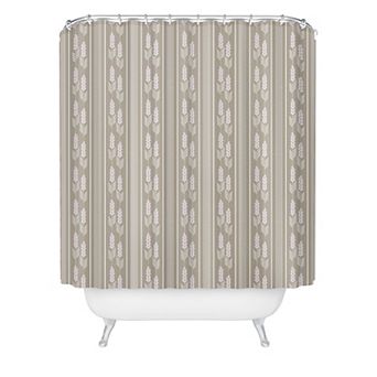 Society6 Striped Shower Curtain