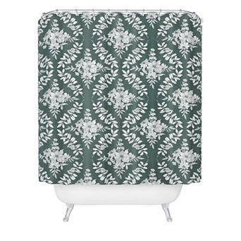 Society6 Floral Pattern Shower Curtain