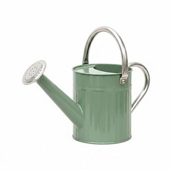 Stainless Steel Watering Can Detachable Spout Ergonomic Handles Durable Decorative