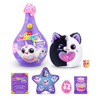 Rainbocorns Magicorn Surprise 10+ Surprises Collectible Plush Toy - Styles May Vary