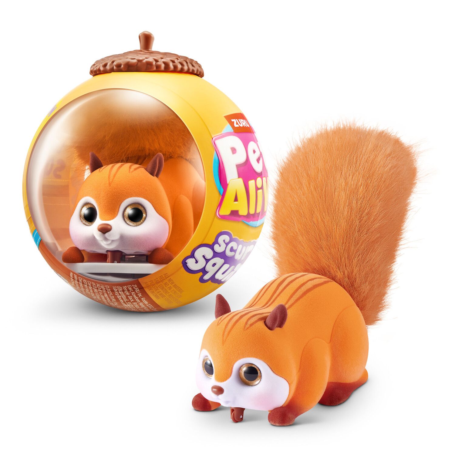 Детские фигурки Pets Alive Scurry'n Squirrel Interactive Plush Toy - Styles May Vary