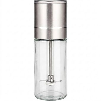 Electric Pepper Grinder, Rechargeable, Adjustable Coarseness, LED Light