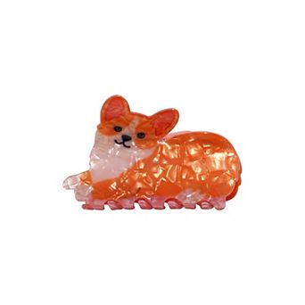 Emberly Corgi Dog Hair Clip