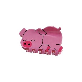 Emberly Pig Design Hair Clip