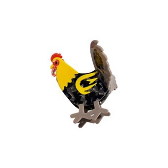 Emberly Rooster Hair Clip