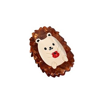Emberly Porcupine Design Hair Clip