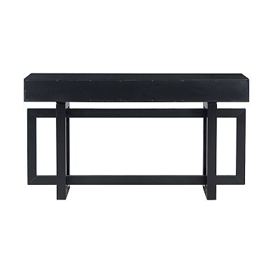 Trikiousd 57" Elegant Console Table with 3 Drawers Modern Entryway Sofa Table