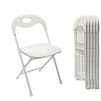 6 Pack Folding Chair Heavy Duty Portable Commercial Event Party Wedding Home