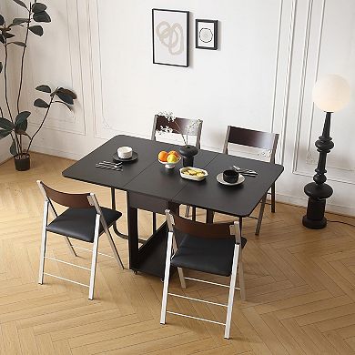 Folding Chairs 2 Pack Heavy Duty Steel Frame Waterproof Leather Indoor Outdoor Comfortable