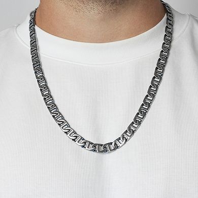 Steel Nation Men's Stainless Steel Mariner Chain