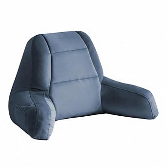 Reading Pillow for Bed Adult Teens Shredded Foam Support Arms Velvet Washable Cover