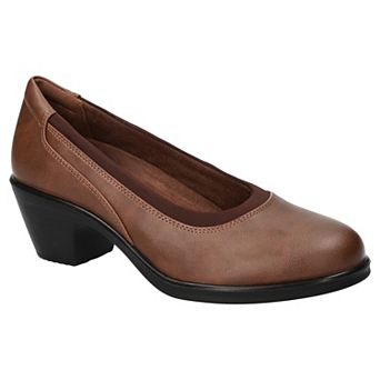Easy Street Chyler Women's Comfort Pumps Block Heel Slip-On Shoes
