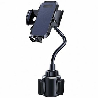 Military-Grade Car Cup Phone Holder Enhanced 13" 360° Adjustable Gooseneck Anti-Shake Universal
