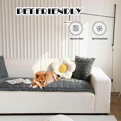 Pet Couch Cover Washable Non-slip Protector Dog Mat For Couches Sofas Premium Durable