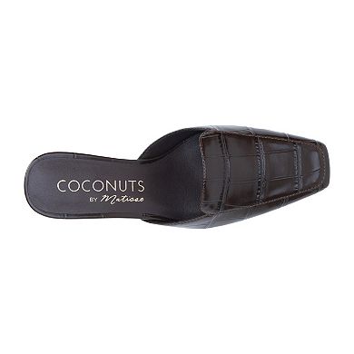 Coconuts by Matisse Davey Women's Pointed Toe Heeled Mules
