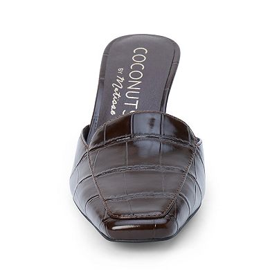 Coconuts by Matisse Davey Women's Pointed Toe Heeled Mules